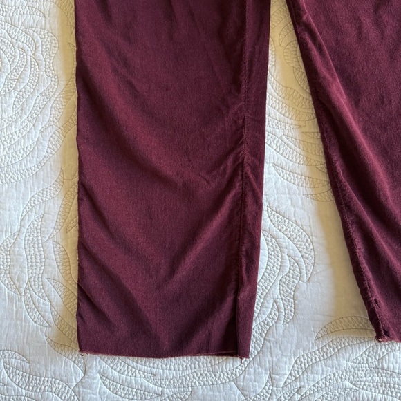 Frank & Eileen - Kinsale Performance Straight Leg Pants - Burgundy - Picture 4 of 14